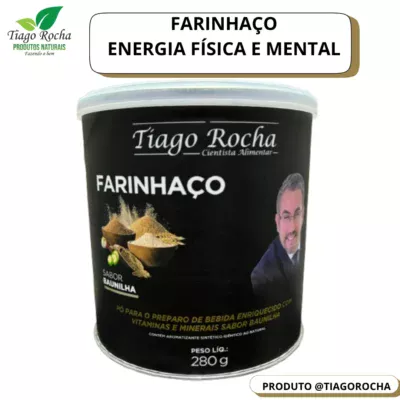 1 pote Farinhaço 280g “Farinha da Felicidade” saúde mental e física