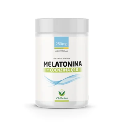 MELATONINA + COENZIMA Q10 – 250mg – 60 cápsulas (durma melhor)